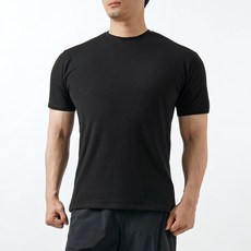 언탭트 남성용 어깨깡패 머슬핏 헬스 운동 반팔티