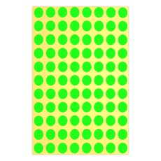 블루마토 스티커4 A 원스티커 88p x 10개입 초록, 5개