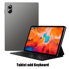 가성비 안드로이드 태블릿 10 인치 P11 프로 스냅드래곤 870 지원 듀얼 Sim + TF 카드 12GB 8800mAh 5G 전, 01 8GB-256GB, 08 Grey add keyboard