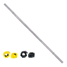 고강도 경량봉 1800mm 역기봉 중봉 직선바 스쿼트 데드리프트, 1800mm 경량봉 + 마구리없음