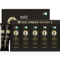자연허브 6년근 고려홍삼정 에브리데이 진 홍삼스틱 30p + 쇼핑백, 1개, 450g