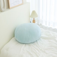 일라오 찹쌀떡 바디필로우 사계절 모찌베개 대형, 스카이블루