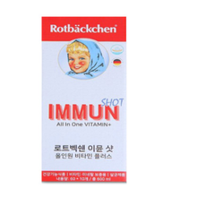 식약처 인정 인증 멀티 기능성 액상비타민 독일 로트벡쉔이뮨샷 로트벡쉔 로트백쉰 이문샷 피로 회복 고함량 액상 40대 50대 60대 종합비타민 건강 기능 식품, 10병(1박스)X4개