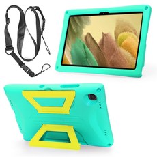 스냅케이스 갤럭시탭A7라이트 픽시 에바폼 케이스 SM-T220/T225, 민트