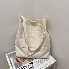 알럽홈 소프트 코듀로이 에코백