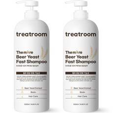 트리트룸 더모어 맥주효모 탈모 샴푸, 1030ml, 2개