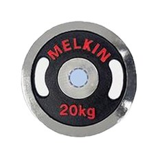 멜킨 바벨 크롬 원판 50mm 중량 역기 데드리프트 20kg, 혼합색상, 1개