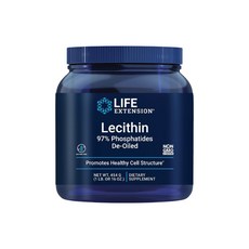 라이프 익스텐션 레시틴 파우더 16oz 454g Life Extension Lecithin 인지질 콜린 이노시톨 고약사 약들약