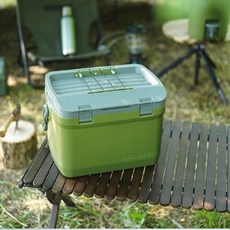 감성 캠핑 보냉 쿨러 스탠리 아이스박스 15.1L(16QT) 올리브, 스탠리 어드벤처 워터저그 7.5L 올리브