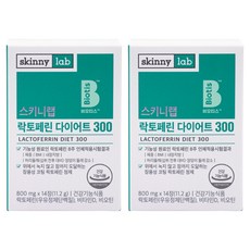 스키니랩 락토페린 다이어트 300 800mg X 14정 2통, 상세페이지 참조, 상세페이지 참조