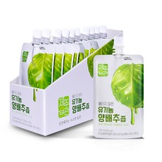 물타지않은 유기농착즙 제주습관 양배추즙 100ml 50개입