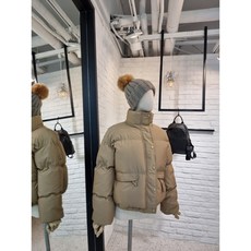 [반다리] 빵빵 볼륨 웰론 숏 패딩점퍼