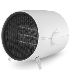 퓨어코치 PTC 세라믹 전기 미니온풍기, 화이트, CH1000W