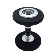 파워헬스 pvc아령 BLACK, 6kg