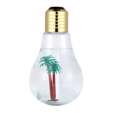 가습기 1+1 필터 LED 생수 복합식 추천자동차 홈 LED 램프 초음파 가습기 에센셜 오일 디퓨저 아토마이저, 01 Golden