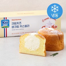 끼리 달콤 크림치즈 생크림 카스텔라 3입 (냉동), 360g, 1개