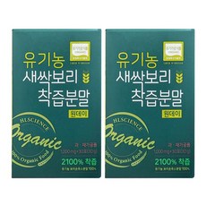 에이치엘사이언스 유기농 새싹보리 착즙분말 원데이 스틱 1 000mg X 30포, 60포