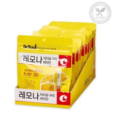 경남제약 레모나 닥터유 구미 10봉 비타민C 레몬맛