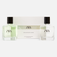 ZARA WHITE JASMINE 살라 화이트 재스민 여성용 향수 100ml 라이트 플로럴 향, 화이트 자스민100ml + 사과주스 100ml