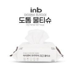 [챠밍이펙트] 아이앤비 프리미어 도톰 물티슈(캡형) 72매, 10개(1박스)