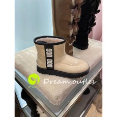 어그 클리어 부츠 UGG 클래식 미니 양털 스노우 부츠