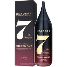 헤드스파7 헤드스파7 트리트먼트 로얄블랙 210ml, 1개