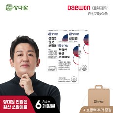 대원제약 전립엔 원샷 쏘팔메토 3박스 6개월 쇼핑백 2개, 단품, 단품