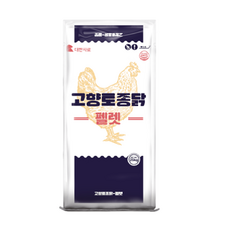 대한사료 닭사료 펠렛 육성 고향토종닭 25kg 쌀찌우는사료, 1개