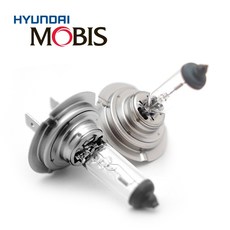 현대모비스 순정교체형 램프 전조등 안개등 헤드라이트 12V 24V H4 H7 롱라이프, 1세트, 모비스BOX_H7_12V 55W