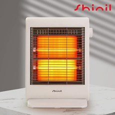 신일 저전력 석영관 미니히터 발난로 2단 온열기 전기 스토브 난방기