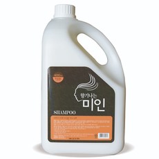 대용량 리필용 업소용 향기나는 미인 4000g 샴푸, 1개