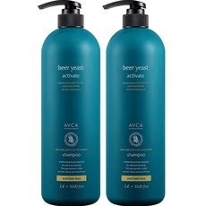 아브카 맥주효모 두피케어 대용량 탈모 기능성샴푸, 2개, 1000ml