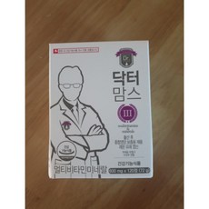 닥터 맘스 3 출산 후 수유기 비타민 엽산 철분 미네랄 종합영양제 600mg x 120정 2개월분 1개, 멀티비타민