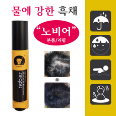[노비어] 바르는 흑채 남성 여성 탈모커버 헤어틴트 워터프루프, 1개, 본품