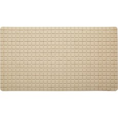 파수스 미끄럼방지 흡착 큐브 발매트 38 x 68 cm, 베이지, 1개