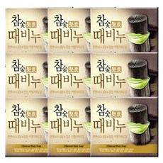 무궁화 참숯 때비누, 100g, 9개