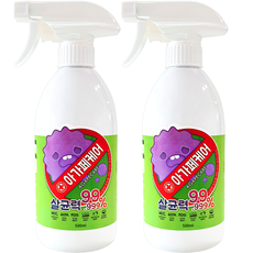아가페케어 살균소독제, 500ml, 2개