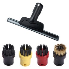 업소용스팀청소기 셀프 청소 고압 미니 가정용 카페트 소파 후드 에어컨 청소기 Karcher sc2 sc3 sc4 sc5 ctk10 ctk20 창 노즐 스크레이퍼 원형 기 19, 검은 색