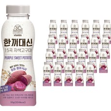 바이오믹스 한끼대신 15곡 자색고구마 쉐이크 미숫가루, 24개, 50g