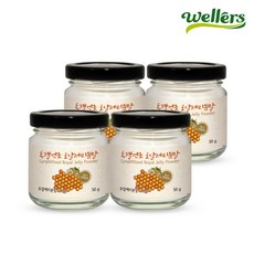 웰러스 (OH) 동결건조 로얄젤리 분말 50g - (1병), 4병