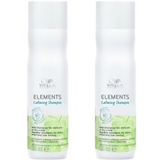 웰라 프로페셔널 엘리먼츠 카밍 샴푸 JHK_1055, 2개, 250ml