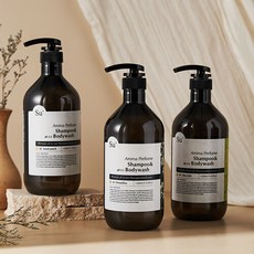 수오가닉 대용량 약산성 아로마 퍼퓸 샴푸워시 1000ml 14종 택1, 수오가닉 아쿠아키스 샴푸워시