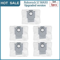 Roborock S7 MaxV 울트라 액세서리 샤오미 G10S 프로 로봇 진공 청소기 먼지 가방 메인 브러시 필터 걸레, 5pcs2