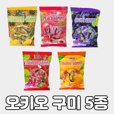 오키오 과일젤리 5종류 오키오 구미젤리 5가지맛(택1), CU 포도, CU 본상품선택