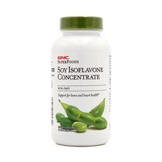 GNC 슈퍼 푸드 소이 이소플라본 컨센트레이트 50mg 캡슐, 90개입, 1개