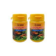 타비아 로라펫 구피밀 사료, 50ml, 2개