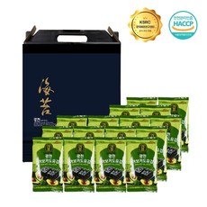 [설명절선물세트] 광천 해달음 아보카도유 도시락김, 16개