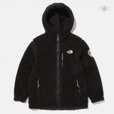 노스페이스 플리스 후리스 키즈 플레이 그린 후디 NJ4FN53