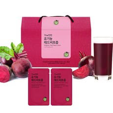 유기농다림 더진한 100% 유기농 레드비트즙 1박스(총 30포), 30포, 80ml