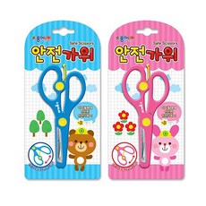 [문구조아] 종이나라 안전 가위 어린이 가위 문구 학용품, 10개